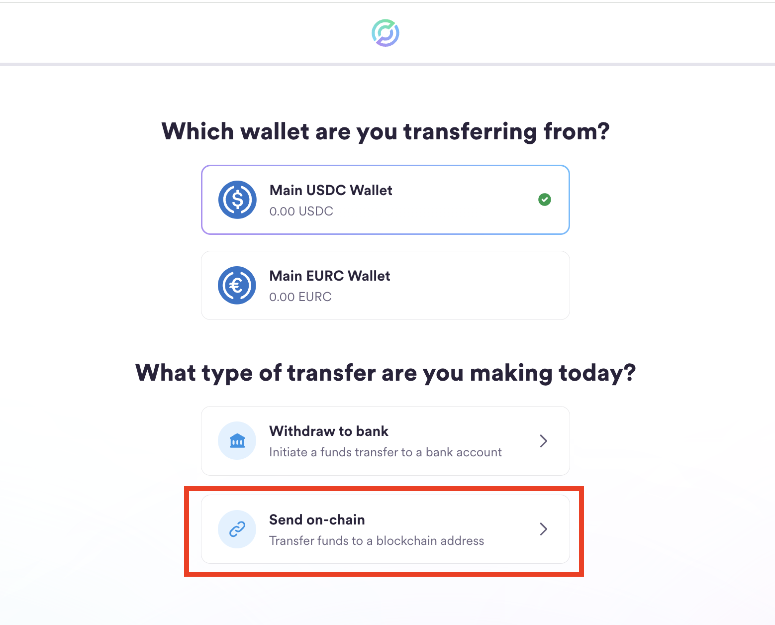 Transferring USDC on TRON
